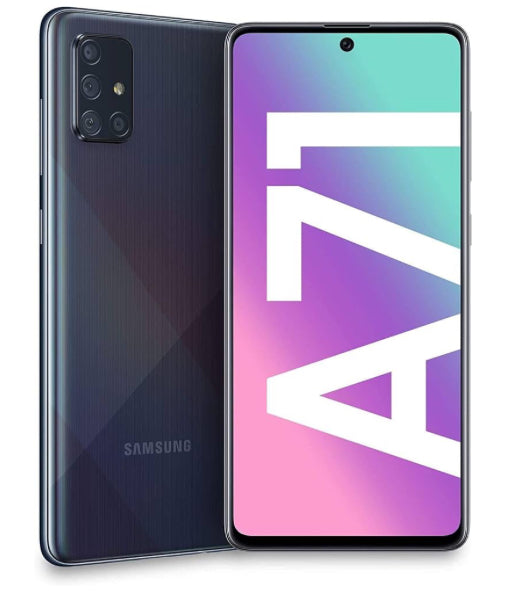 Samsung - Galaxy A71 A716U 5G Fully Unlocked 128GB - Prism Cube Black CELLPHONE